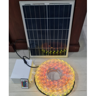 Đèn Led Dây Trang Trí Năng Lượng Mặt Trời 15 Mét