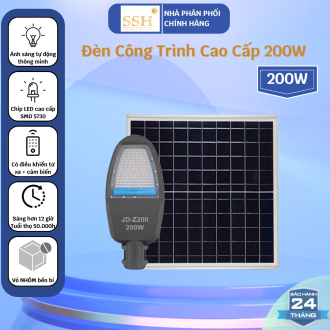Đèn công trình cao cấp Jindian 200W Pin Polycrystalline Silicon dòng Z200a