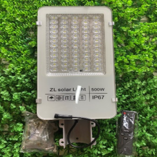 Đèn Năng Lượng Mặt Trời | Đèn Bàn Chải Mắt Ngọc 500W ánh sáng trắng dòng Alpha BCAL500MNa