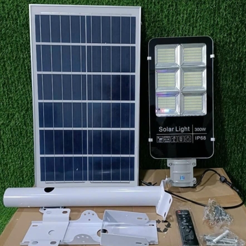 Đèn Năng Lượng Mặt Trời | Đèn Bàn Chải 300W sáng trắng cao cấp BC300