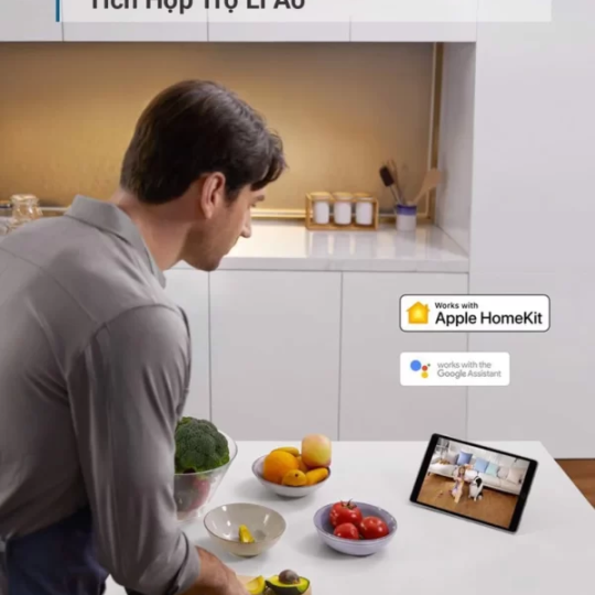 Camera 2K Eufy C24 Security T84001W1, tích hợp còi báo động