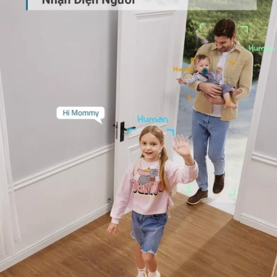 Camera 2K Eufy C24 Security T84001W1, tích hợp còi báo động