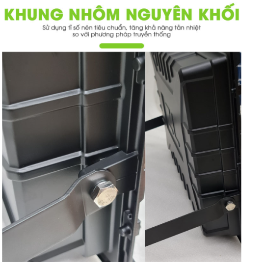 Đèn Năng Lượng Mặt Trời | Đèn Pha Báo Pin 500W ánh sáng trắng công suất cao LP500