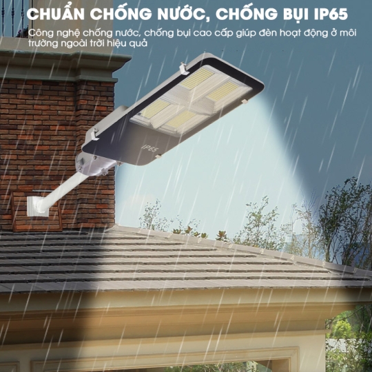  Đèn Năng Lượng Mặt Trời | Đèn Bàn Chải 400W sáng trắng cao cấp BC400