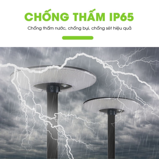 Đèn UFO Kim Cương 1000W  Ánh sáng trắng năng lượng mặt trời