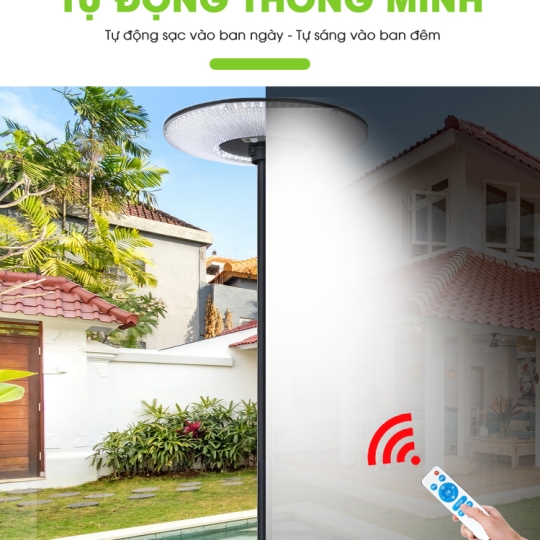 Đèn UFO Kim Cương 1000W  Ánh sáng trắng năng lượng mặt trời