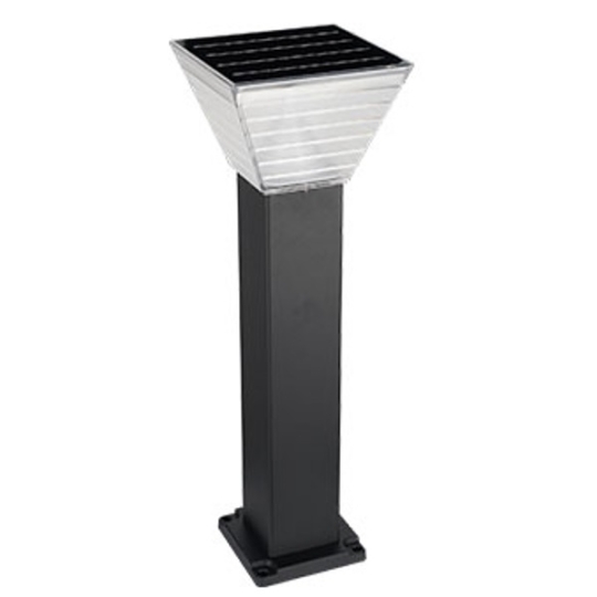 Đèn Năng Lượng Mặt Trời | Đèn Trụ Sân Vườn size 80 mẫu vuông chính hãng Entelechy TV80