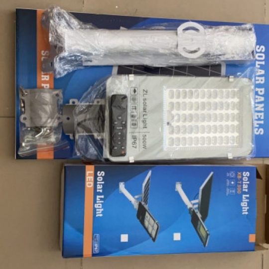 Đèn Năng Lượng Mặt Trời | Đèn Bàn Chải Mắt Ngọc 500W ánh sáng trắng dòng Alpha BCAL500MNa