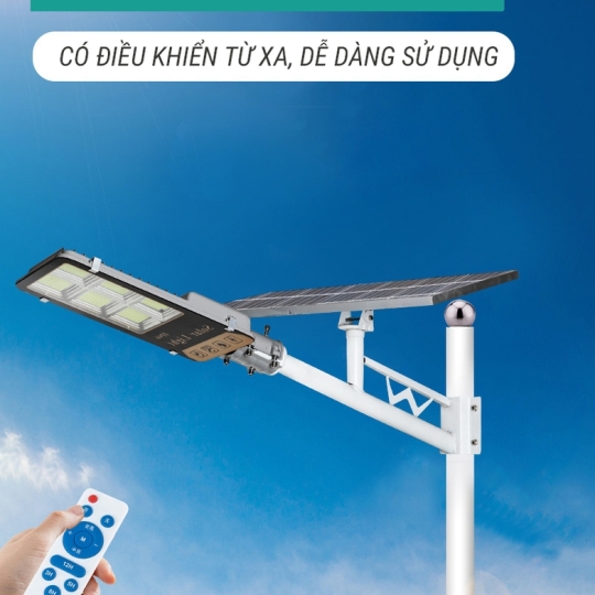 Đèn Năng Lượng Mặt Trời| Đèn Bàn Chải 100W sáng trắng cao cấp BC100