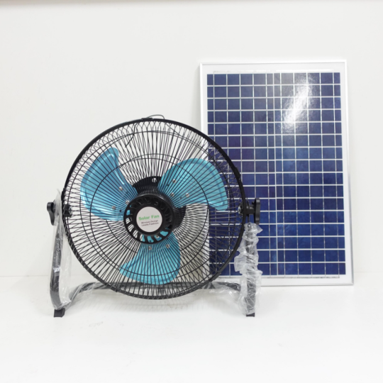 Quạt Quỳ Lồng Sắt 15W kèm sạc 220V
