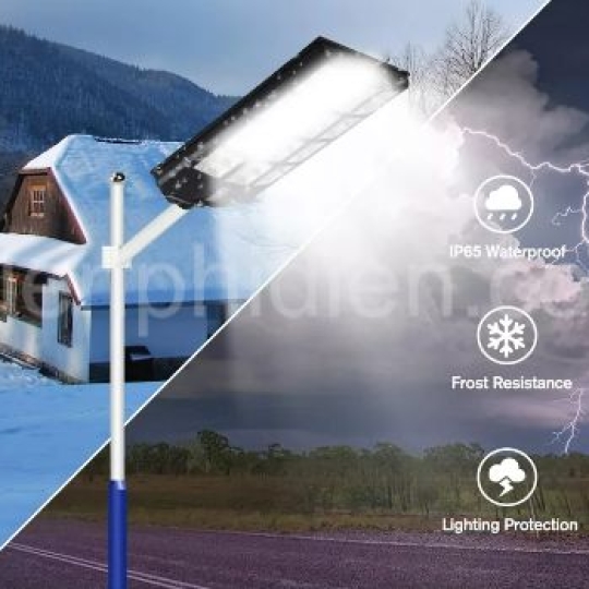 Đèn Năng Lương Mặt Trời | Đèn Liền Thể 12 khoang 1200W thế hệ mới LT1200